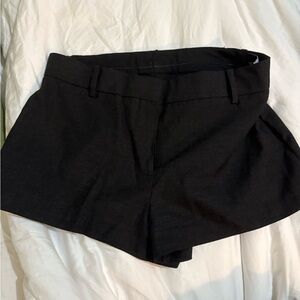 Mango micro dark gray shorts
